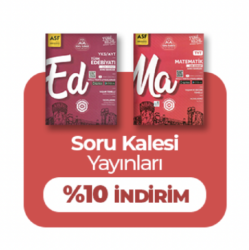 Soru Kalesi Kitaplarında %10 İndirim